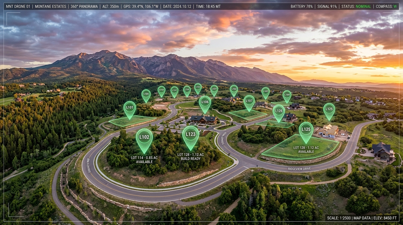 Mapa 360 con Dron